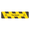 m2-Antirutschbelag™, výstražné označenie, čierne/žlté, „Trip Hazard“ pásy 150 x 610 mm