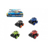 Teddies Auto terénne 4x4 plast 13x10cm na zotrvačník 4 farby 8ks v boxe