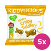 5x KIDDYLICIOUS Rybičky chrumkavé banánové 12 g VP-F158385