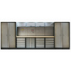 Kvalitný PROFI dielenský nábytok - 4535 x 2000 x 465 mm - TGS1300AH Grey -