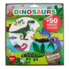 APLI edukačná hra s nálepkami - Dinosaury, 3+