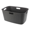 Šedý kôš na bielizeň Softex 45 l CURVER