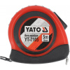 Zvinovací meter YATO 5 m × 19 mm – biela páska, obojstranná stupnica