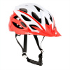 Prilba na bicykel NILS Extreme MTW210, bielo-červená