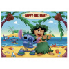 CUKROVÁ TLAČ jedlý obrázok na tortu Cukrová hmota STICH STICZ STITCH #162 + MENO