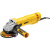 DWE4206 DEWALT ÚHLOVÁ BRUSKA 115MM , 1 010W, BOČNÍ, POSUVNÝ SPÍNAČ,