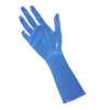 Latexové rukavice UniqDsn - L, transparentné modré