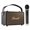 Reproduktor Kisonli G100, Karaoke, Bluetooth, USB, SD, AUX – čierna