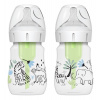DR.BROWN'S Fľaša dojčenská Anti-colic Wide Neck Džungľa 150ml, 2ks 072239325872