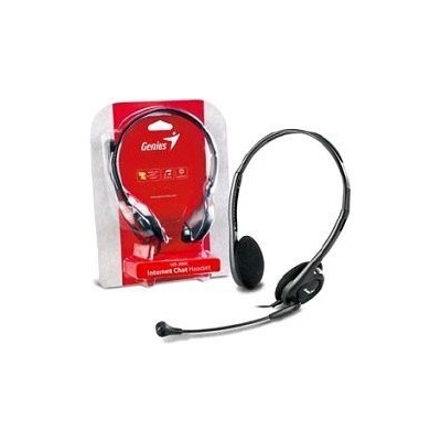 Genius headset - HS-200C, sluchátka s mikrofonem, 2x 3,5mm jack 31710151100