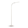 Stojacia LED lampa MAULpirro - stmievateľná, biela