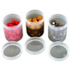 Fox Bait tubs full size clear x 6