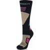 Brubeck Dámské ponožky BSK001/W Ski Force, černé/růžové, velikost 39-41