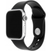Fixed Silicone Strap set silikonových remienkov na príncípe rýchloupínania pre Apple Watch 38/40/41 mm, čierny FIXSST-436-BK