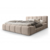 Wilsondo Manželská čalúnená posteľ s úložným priestorom Feros 19 160x200 - béžová