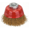 Bosch Okrúhla kefa vlnitá 70, potiahnutá mosadzou 70 mm, 0,3 mm, M14 1ks 1608614020
