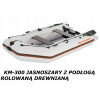 TURISTICKÝ RYBÁRSKY PONTÓN KOLIBRI KM-300 ZELENÝ S ROLOVANOU PODLAHOU