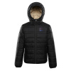 ALPINE PRO DOUWO ČIERNA DETSKÁ OBOJSTRANNÁ BUNDA HI-THERM 128-134