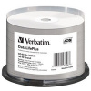 VERBATIM CD-R(50-pack) spindl, AZO 52X,700MB,WHITE WIDE THERMAL PRINTABLE SURFACE NON-ID 43756