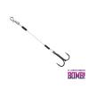 Delphin BOMB! Twisto RIGS Fluorocarbon veľ.6 10cm 3ks