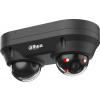 Dahua IPC-HDBW2449F-AS-E2-IL-0280B-Black 2x 4 Mpx dome IP kamera