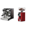 Rocket Espresso Appartamento TCA, black/copper + Eureka Mignon Specialita Smart, CR ferrari red