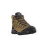 SALOMON-X Ward Leather Mid GTX kangaro/black/dull gold Hnedá 47 1/3