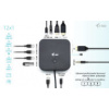 i-tec USB-C HDMI Dual DP Docking Station with Power Delivery 100 W + i-tec Universal Charger 112 W C31TRI4KDPDPRO100