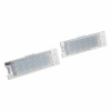 LED osvetlenie ŠPZ - Opel Astra / Adam / Corsa / Insignia / Meriva / Tigra / Zafira (2000->)