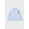 Detská bavlnená košeľa Mayoral 146.5A.Mini.9BYA modrá 104