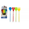 Teddies Bublifuk 70ml trubica 28cm s náradím na piesok plast 4 druhy