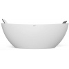 Hoesch Namur voľne stojaca vaňa 180x80 cm oválne biela 4401.013305