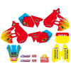 BLACKBIRD E23V03 komplet nálepiek (polepov) SUZUKI RM 125/250 '96-'00 replika tímu Suzuki 1999
