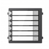 HIKVISION DS-KD-KK/S, Modul interkomu se 6 tlačítky; nerez DS-KD-KK/S