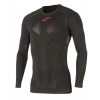 Alpinestars Tech Top LS Summer, termo tričko s dlhým rukávom - Black Red Veľkosť: M/L