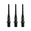 Hroty na šípky plastové L-Style Premium LipPoint soft, čierne 25mm, závit 2BA, 30ks
