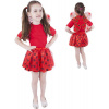 _Ostatní 1_ KARNEVAL Sukýnka TUTU beruška s křídly (104-150 cm) 3-10 let KOSTÝM