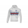 Sparco mikina s kapucí Martini Racing, barva: šedá, velikost: XL