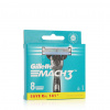 Gillette Mach 3 náhradné brity na holenie 8 ks M
