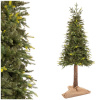Springos Vianočný stromček Smrek prírodný na kmienku 220 cm