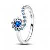 PANDORA Disney strieborný prsteň Oceánska vlna Vaiana 194641C01