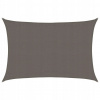 Slnečná plachta, 160 g/m², antracitová, 3,5 x 4,5 m, HDPE