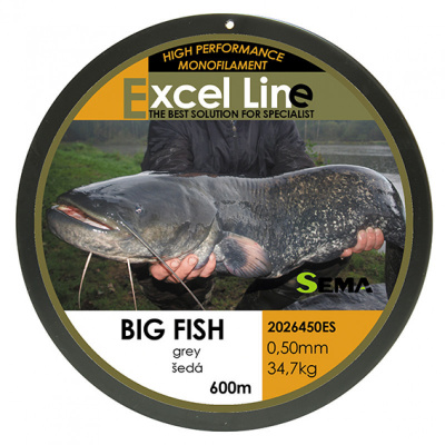 Sema Vlasec Big Fish 600m 0,70mm 51,5kg
