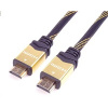 PREMIUMCORD Kabel HDMI 2.0 High Speed + Ethernet kabel HQ, zlacené konektory, 0,5m kphdm2q05