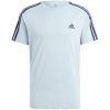 adidas Essentials Single Jersey 3-Stripes Tee M IS1332 (198743) Black L
