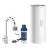 Grohe Red - Drezový ventil Mono s ohrevom vody a filtráciou, zásobník L, chróm 30080001