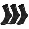 Tenisové ponožky Babolat 3 Pairs Pack Socks 5UB1371-2000 čierné - Velikost EUR 47-50