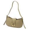 Dámska kožená kabelka Luka 24-037 DOLLARO Postbag Dark Beige