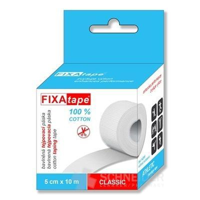 FIXAtape CLASSIC ATHLETIC bavlnená tejpovacia páska 5 cm x 10 m 1x1 ks