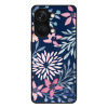 Lesklé pouzdro iSaprio pro OnePlus Nord 3 5G - Leaves on Blue (Lesklé pouzdro, kryt, obal iSaprio Exclusive na mobil OnePlus Nord 3 5G s motivem Leaves on Blue - elegantní skleněný vzhled, skvělá ochr